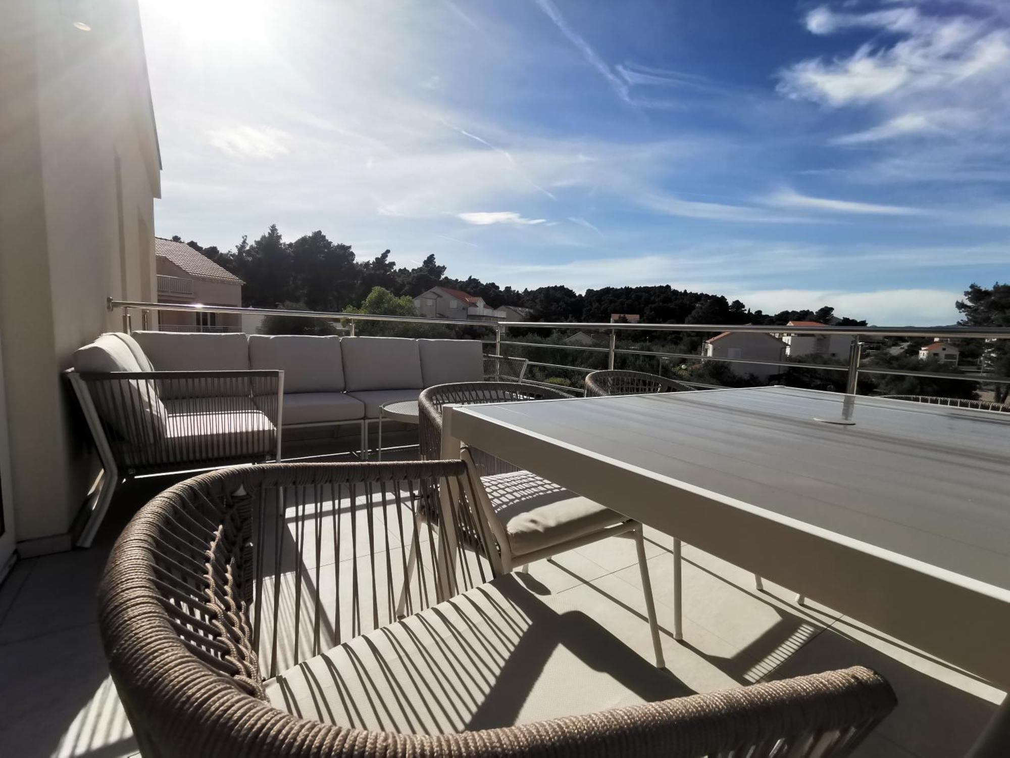 Villa Kora - Luxury Holiday Apartments Lumbarda Luaran gambar